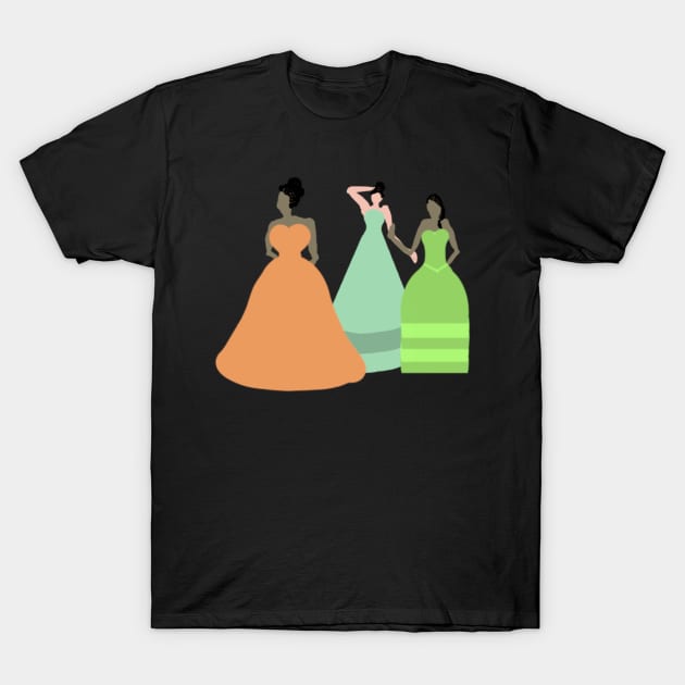 Three Women T-Shirt by LochNestFarm